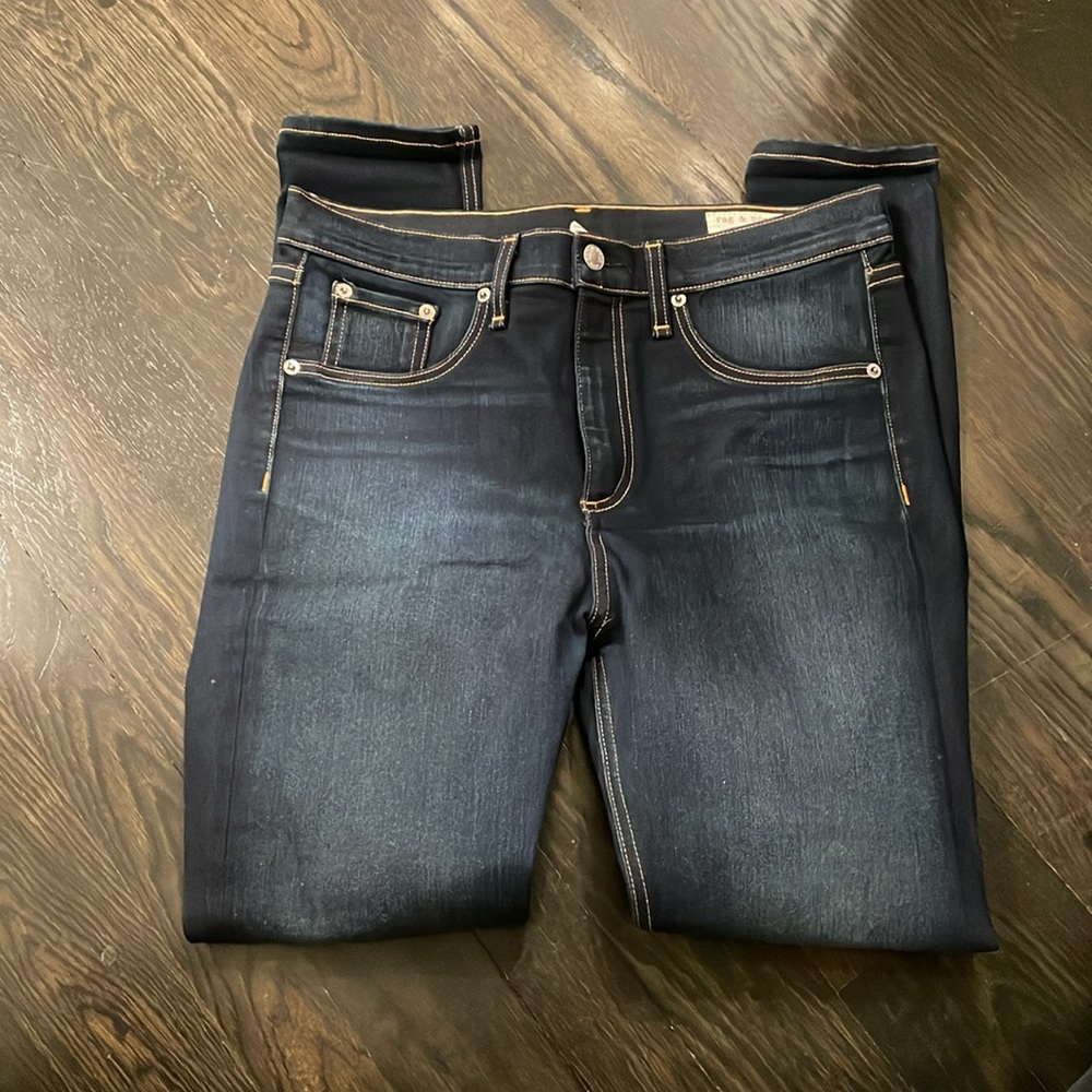 Rag and bone high rise  skinny jeans